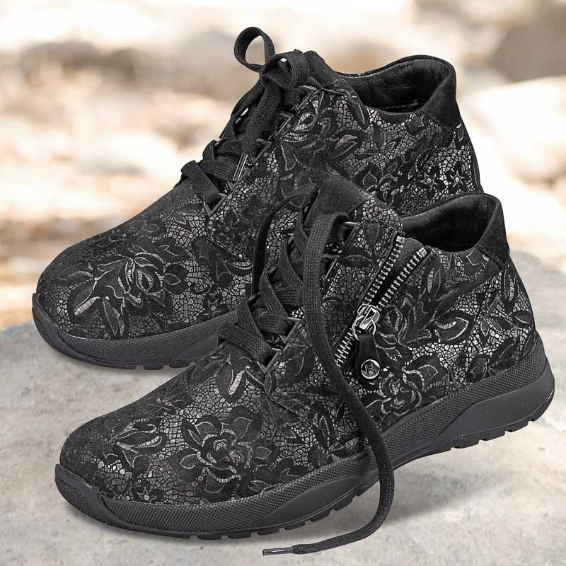 Chaussures de confort Helvesko : modle Vesima, noir