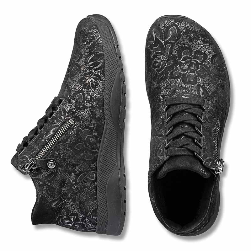 Chaussures de confort Helvesko : modle Vesima, noir Image 2