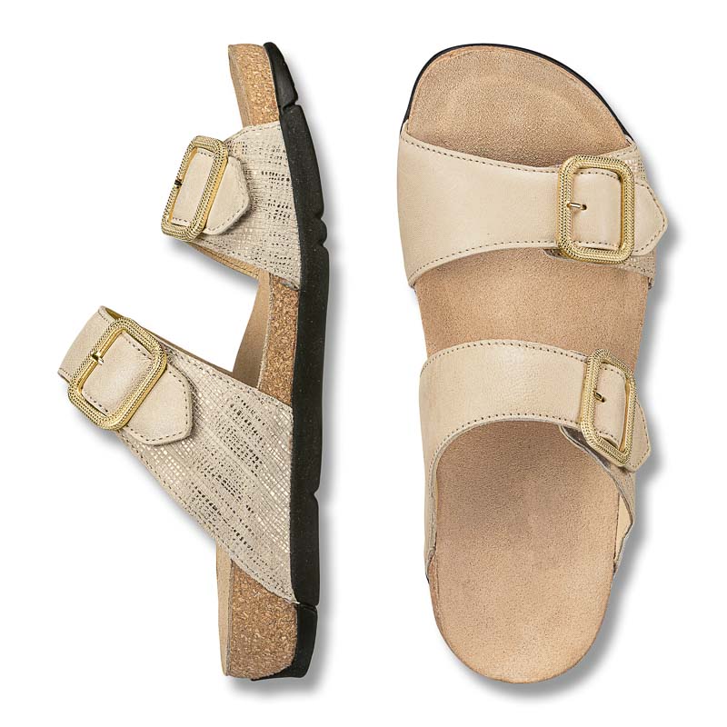 Chaussures de confort Helvesko : modle Evora, beige Image 2