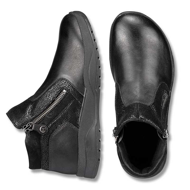 Chaussures de confort Helvesko : modle Vada, noir Image 2