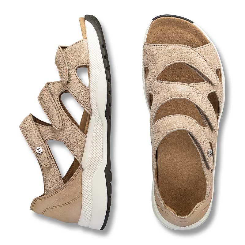 Chaussures de confort Helvesko : modle Cadima, beige Image 2