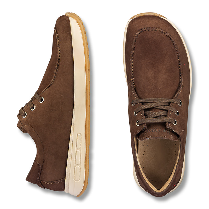 Chaussures de confort Helvesko : modle Casano, marron fonc Image 2