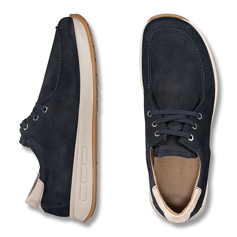 Chaussures de confort Helvesko : mod�le Casano, bleu fonc� Image 2