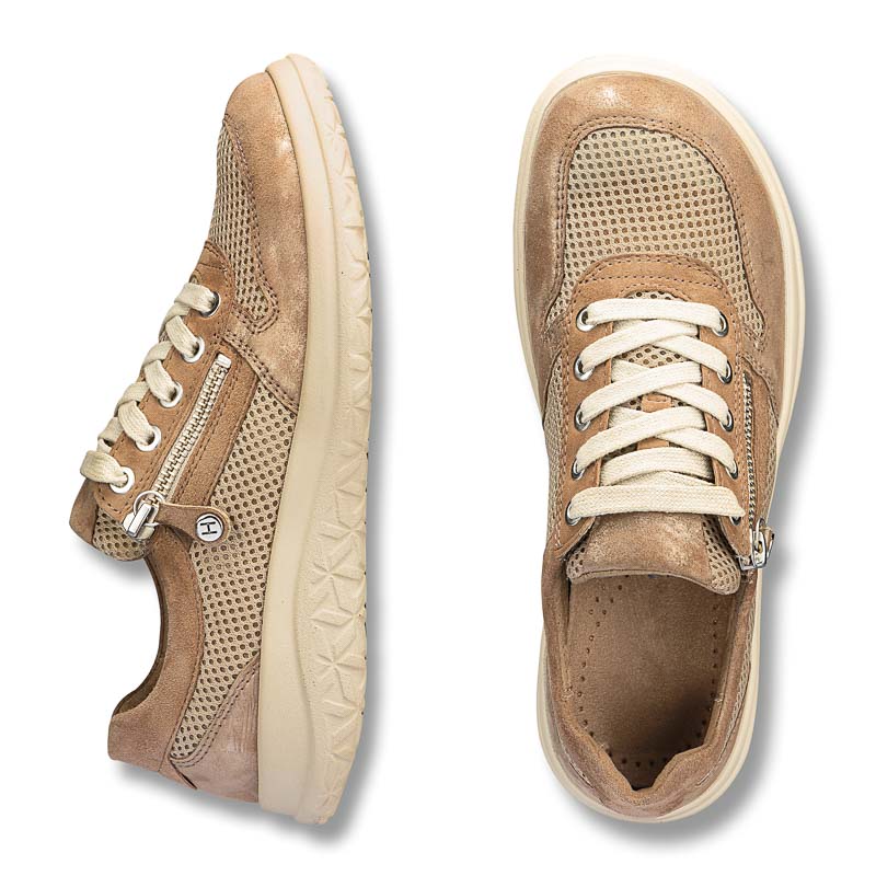 Chaussures de confort Helvesko : modle Tusa, beige Image 2