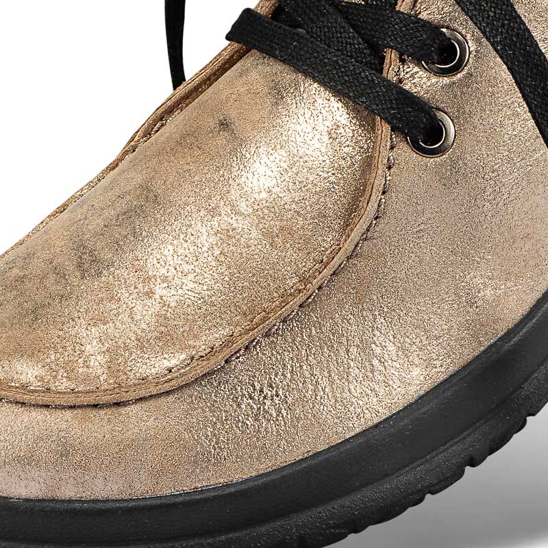 Chaussures de confort Helvesko : modle Orea, beige/coloris or Image 3