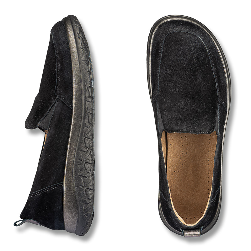 Chaussures de confort Helvesko : mod�le Loria, noir Image 2