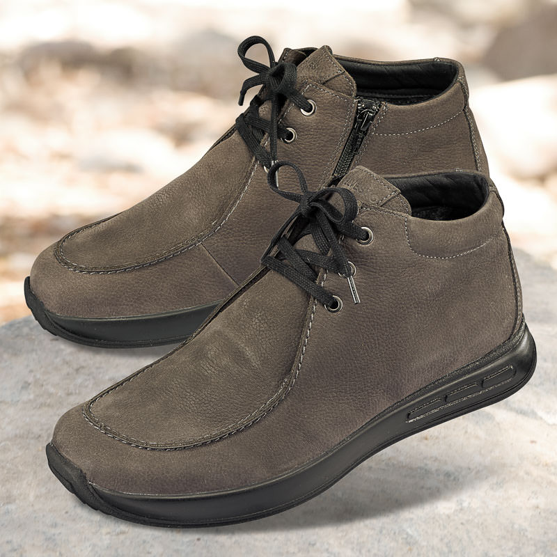 Chaussures de confort Helvesko : modle Rocco, gris