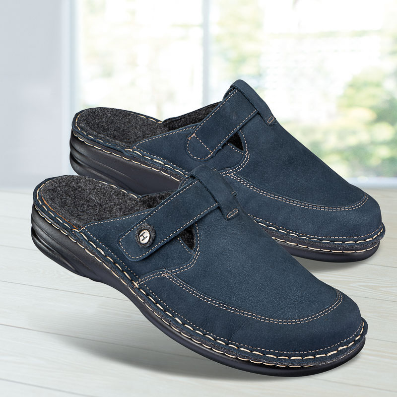 Chaussures de confort LadySko : modle Casandra, bleu fonc