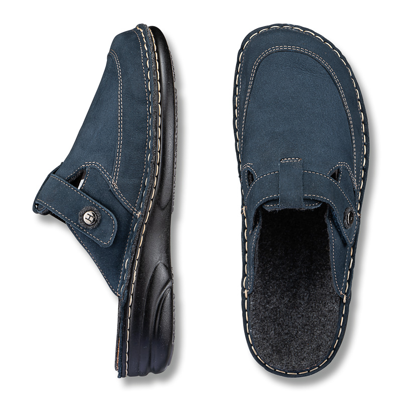 Chaussures de confort LadySko : modle Casandra, bleu fonc Image 2