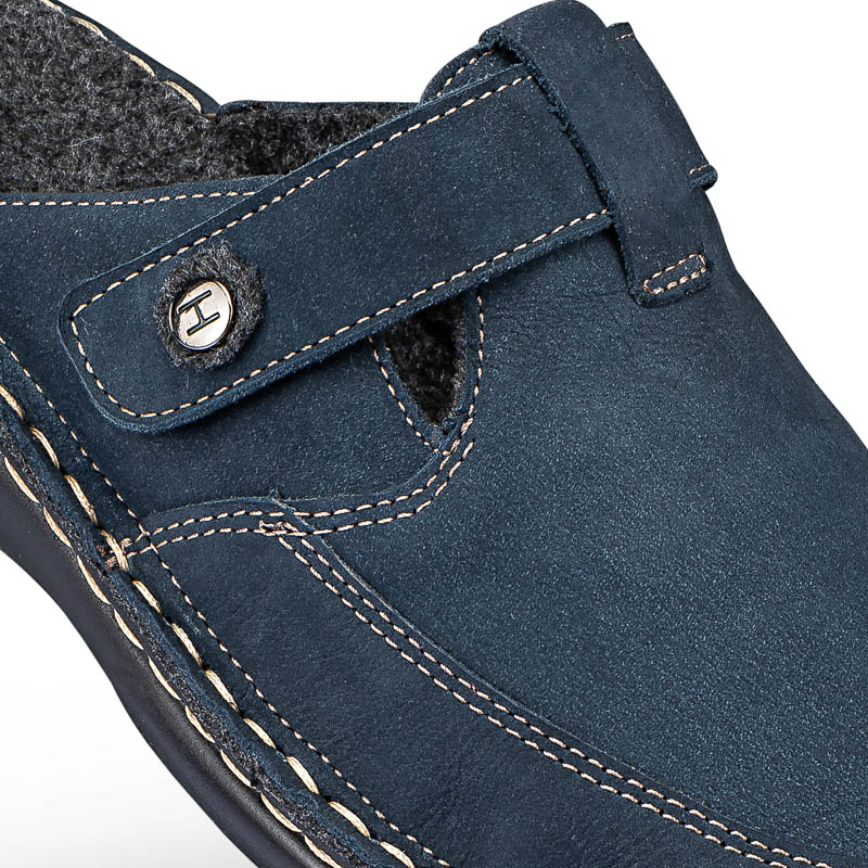 Chaussures de confort LadySko : modle Casandra, bleu fonc Image 3