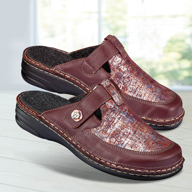 Chaussures de confort LadySko : modle Casandra, bordeaux
