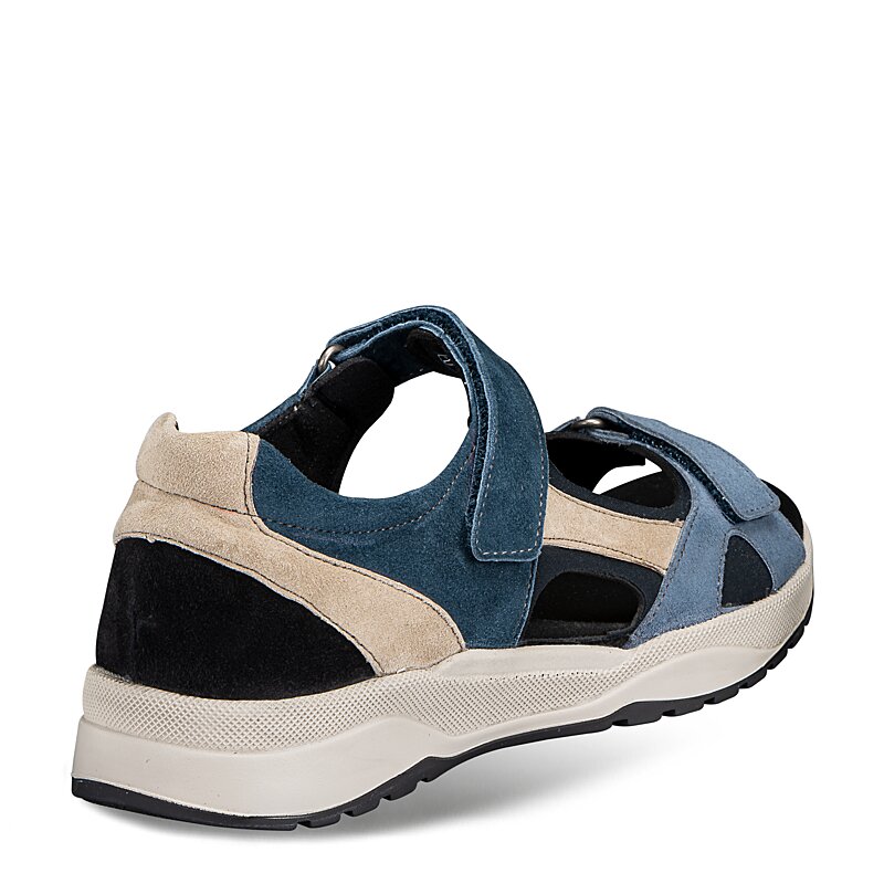 Chaussures de confort Helvesko : mod�le Tala, bleu Image 3