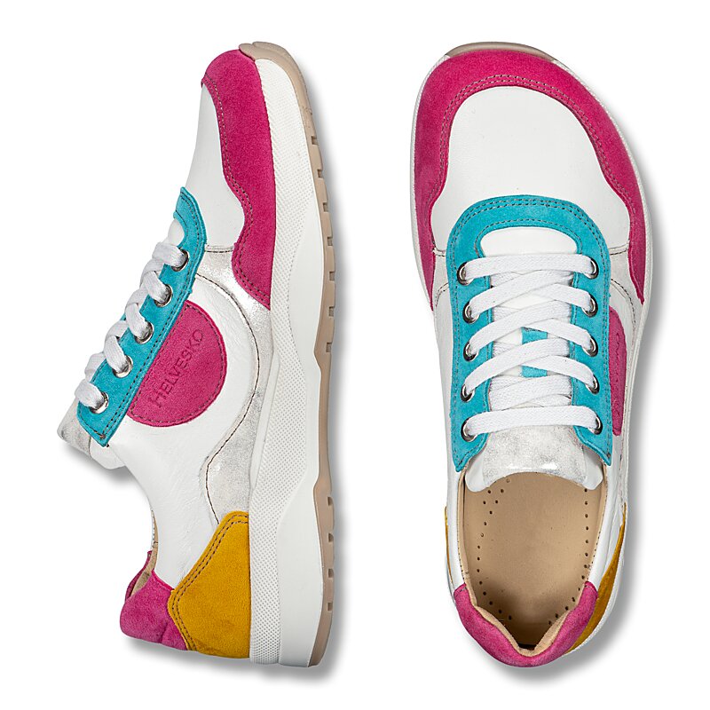 Chaussures de confort Helvesko : mod�le Toulon, blanc multi Image 2
