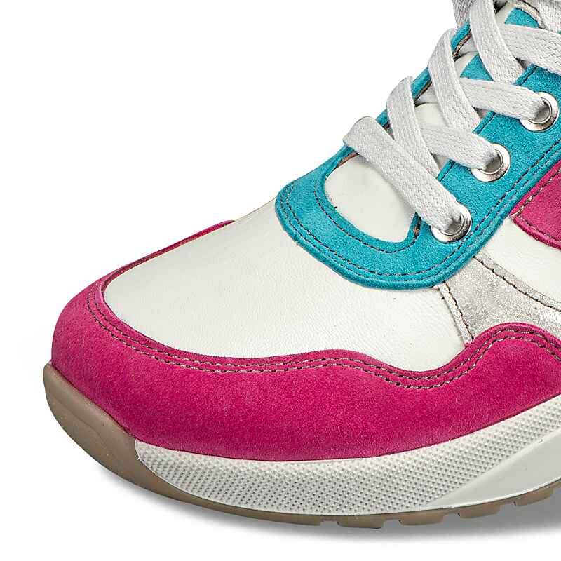 Chaussures de confort Helvesko : mod�le Toulon, blanc multi Image 4