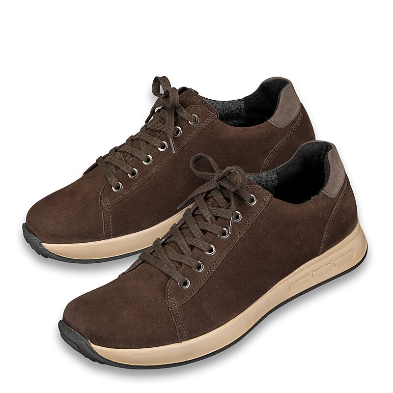 Chaussures de confort Helvesko : mod�le Toro, marron fonc�