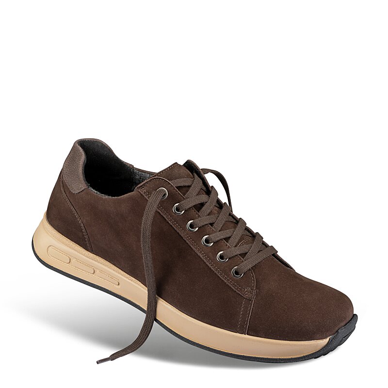 Chaussures de confort Helvesko : mod�le Toro, marron fonc� Image 3