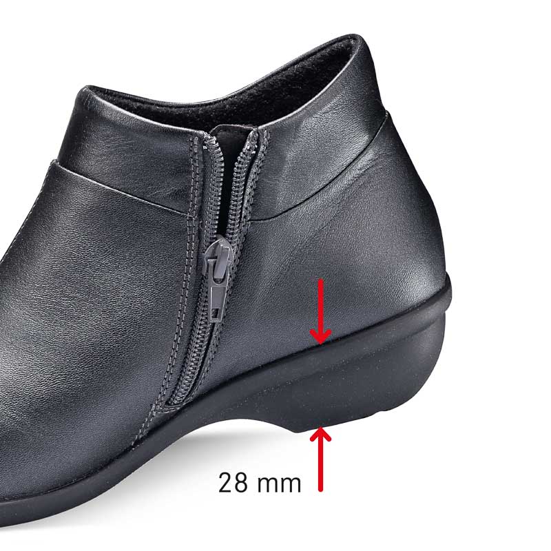 Chaussures de confort LadySko : modèle Micha, gris Image 3