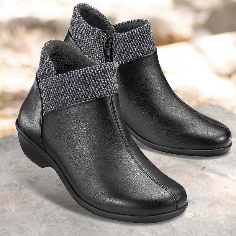 Chaussure confort LadySko : FRIEKE, noir