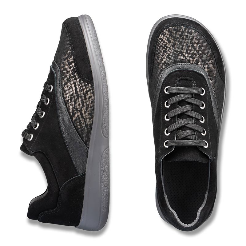 Chaussures de confort Helvesko : modle Sensiva, noir Image 2