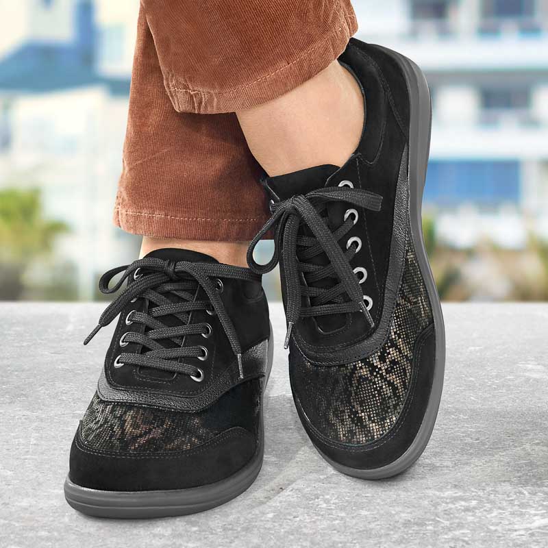 Chaussures de confort Helvesko : modle Sensiva, noir Image 3