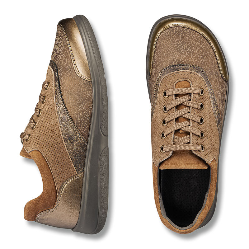 Chaussures de confort Helvesko : mod�le Sensiva, bronze Image 2
