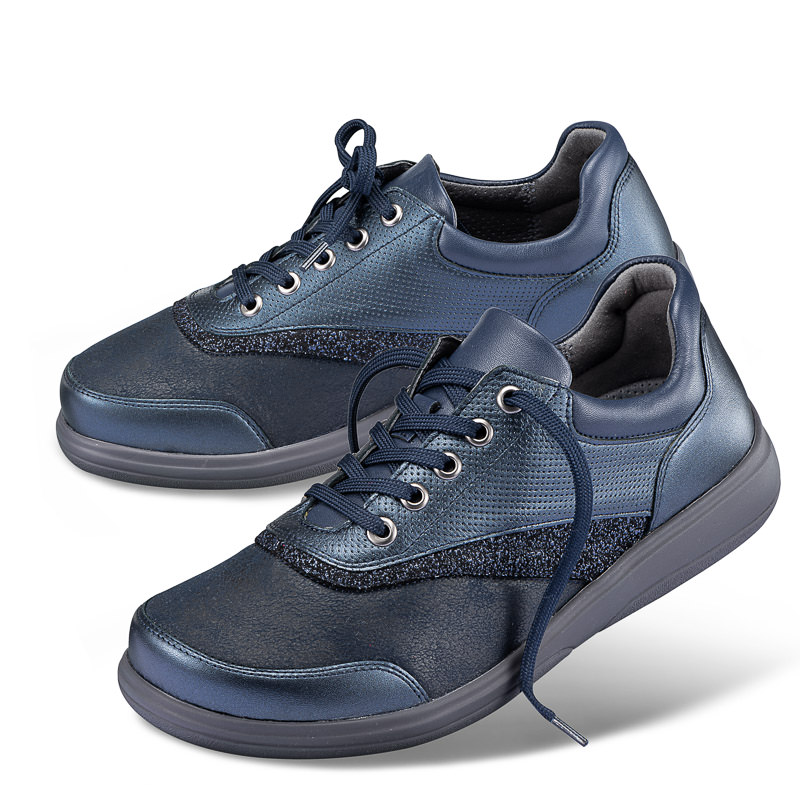 Chaussures de confort Helvesko : mod�le Sensiva, bleu