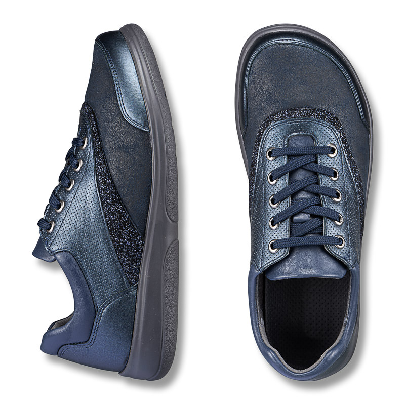 Chaussures de confort Helvesko : mod�le Sensiva, bleu Image 2