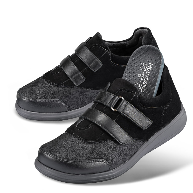 Chaussures de confort Helvesko : modle Mimi, noir