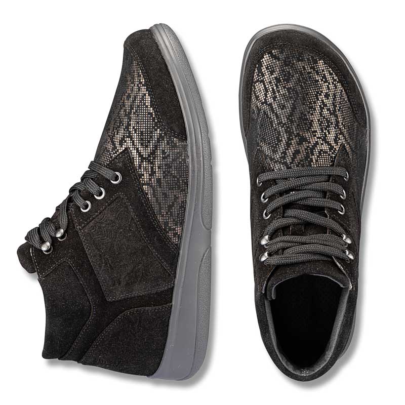 Chaussures de confort Helvesko : modle Paulette, noir Image 2