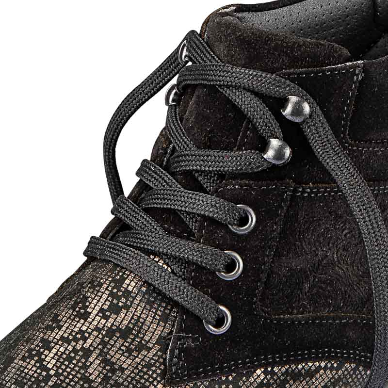 Chaussures de confort Helvesko : modle Paulette, noir Image 3