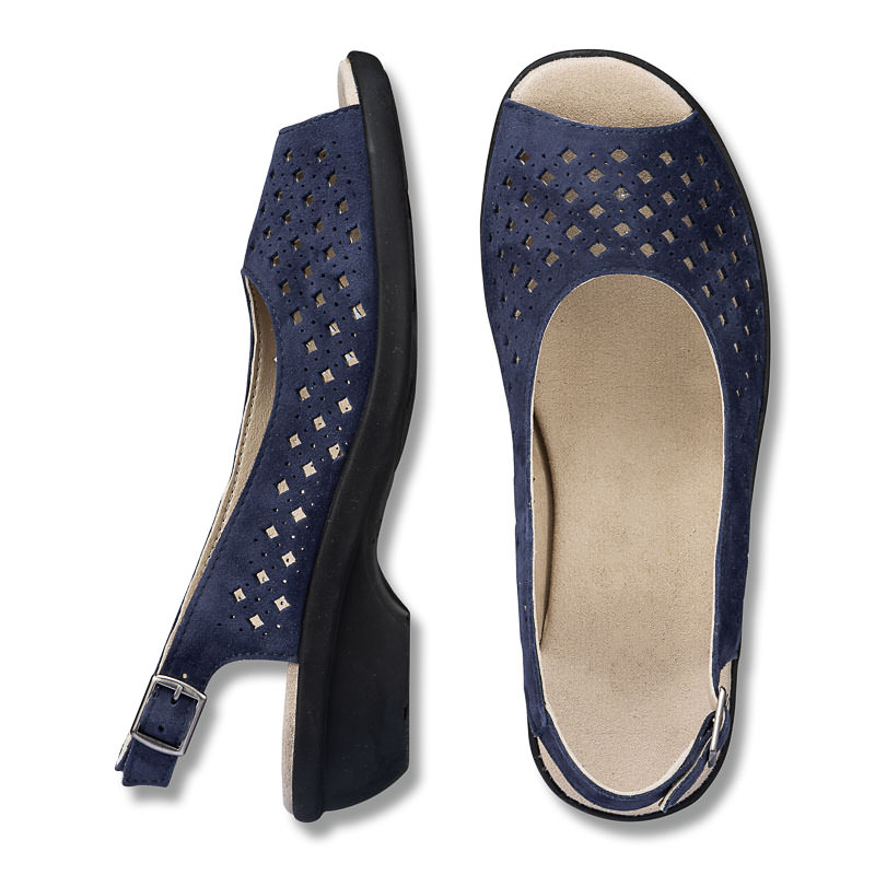 Chaussures de confort LadySko : modle Ferna, bleu Image 2