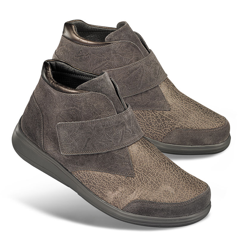 Chaussures de confort Helvesko : modle Niva, taupe
