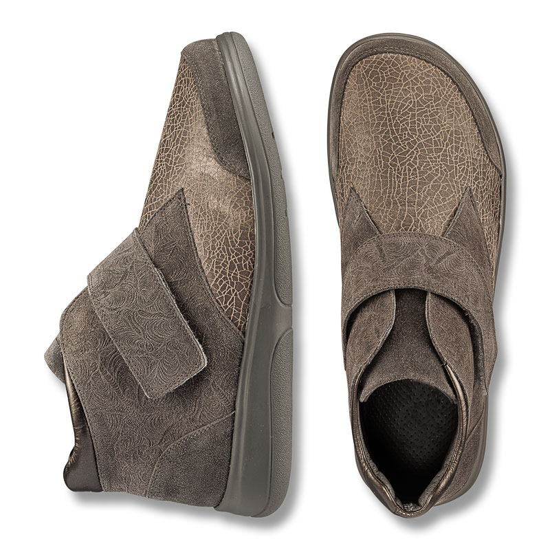 Chaussures de confort Helvesko : modle Niva, taupe Image 2