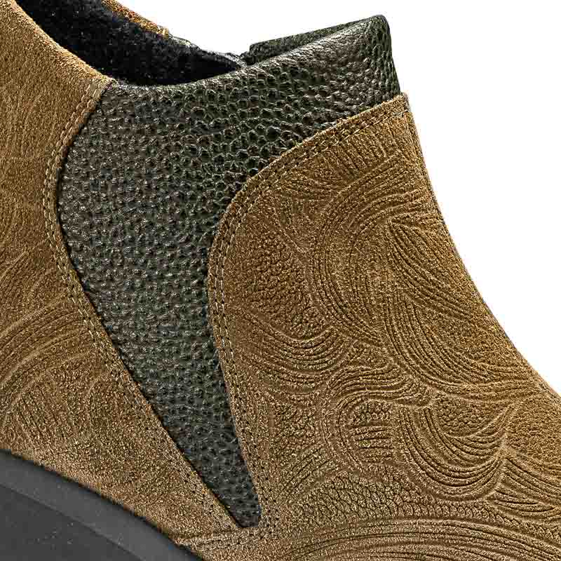 Chaussures de confort LadySko : modle Pinia, olive Image 3