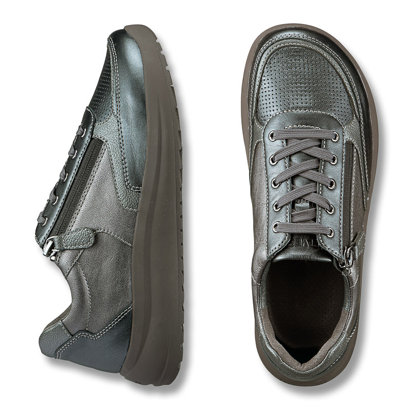 Chaussures de confort Helvesko : modle Silka, anthracite Image 2