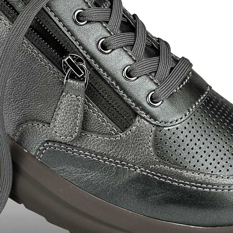Chaussures de confort Helvesko : modle Silka, anthracite Image 3