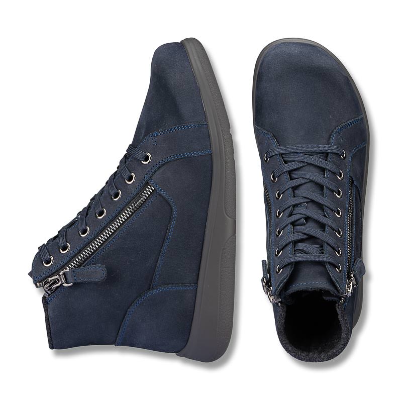 Chaussures de confort Helvesko : modle Lavine Tex, bleu Image 2