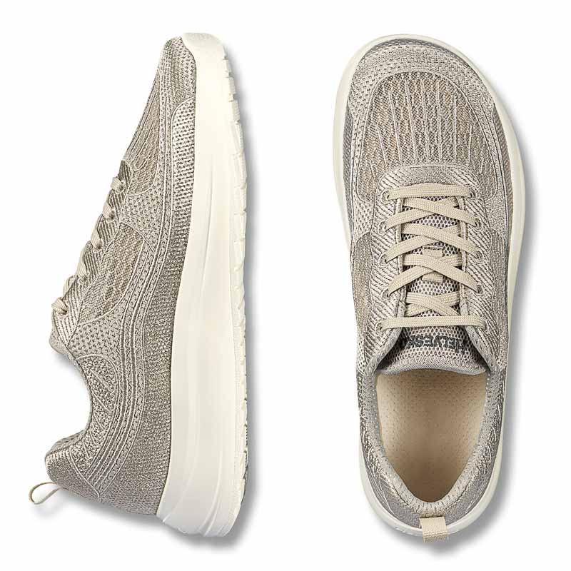 Chaussures de confort Helvesko : modle Suzette, argent Image 2