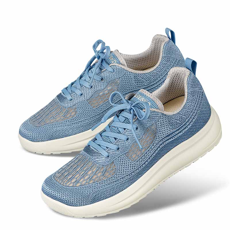 Chaussures de confort Helvesko : modle Suzette, bleu