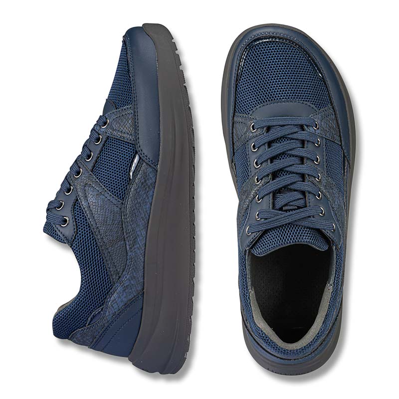 Chaussures de confort Helvesko : modle Sona, bleu Image 2