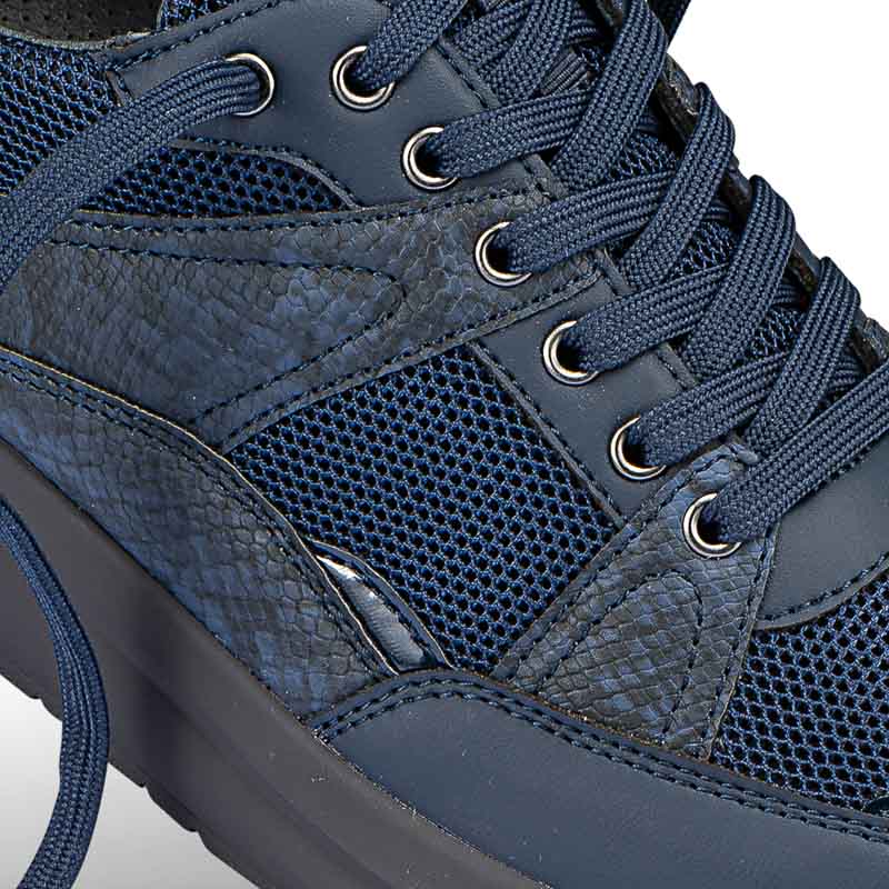 Chaussures de confort Helvesko : modle Sona, bleu Image 3