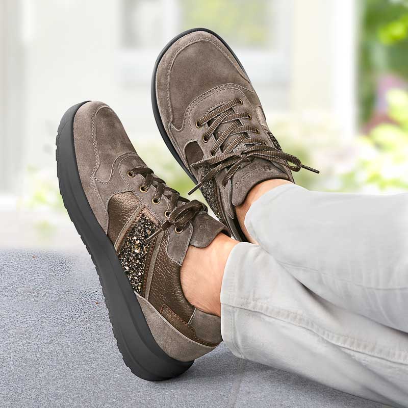 Chaussures de confort Helvesko : modle Frenka, rose Image 4