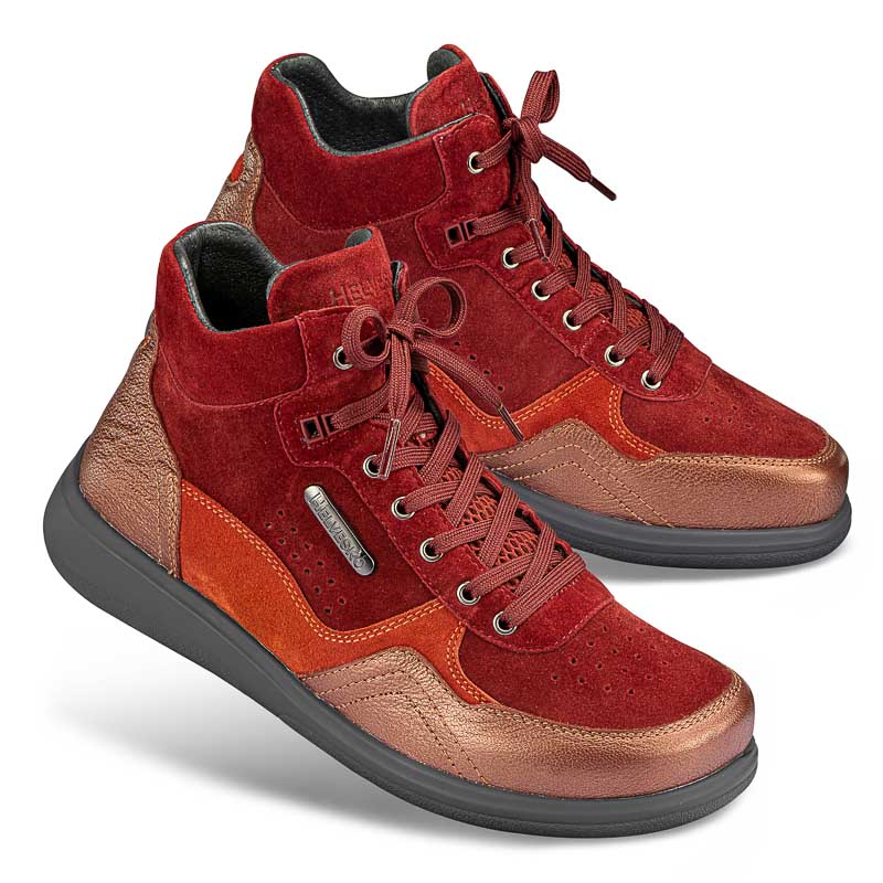 Chaussures de confort Helvesko : modle Klassa, rouille