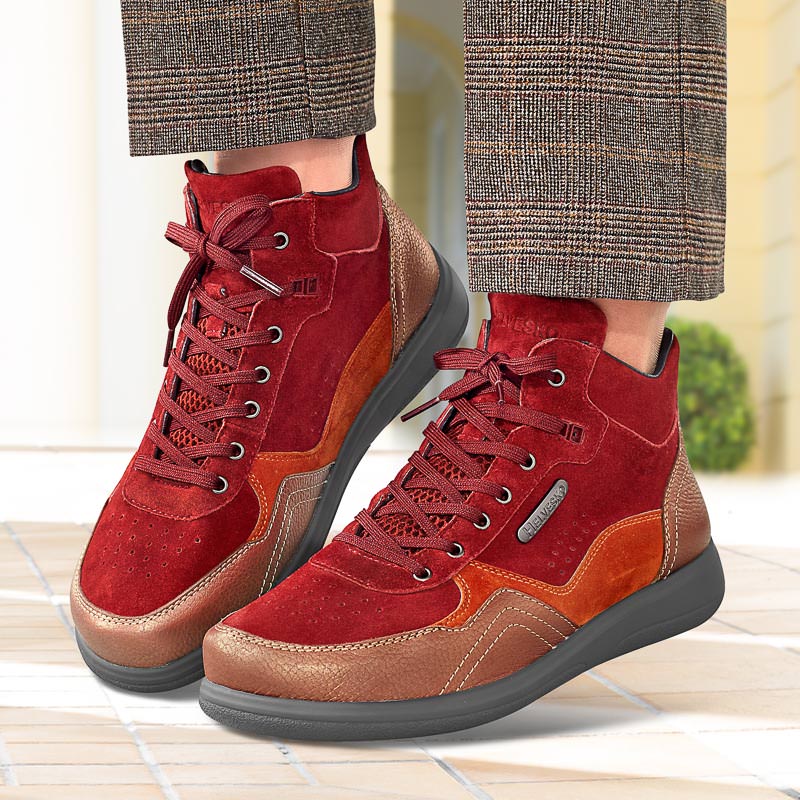 Chaussures de confort Helvesko : modle Klassa, rouille Image 4