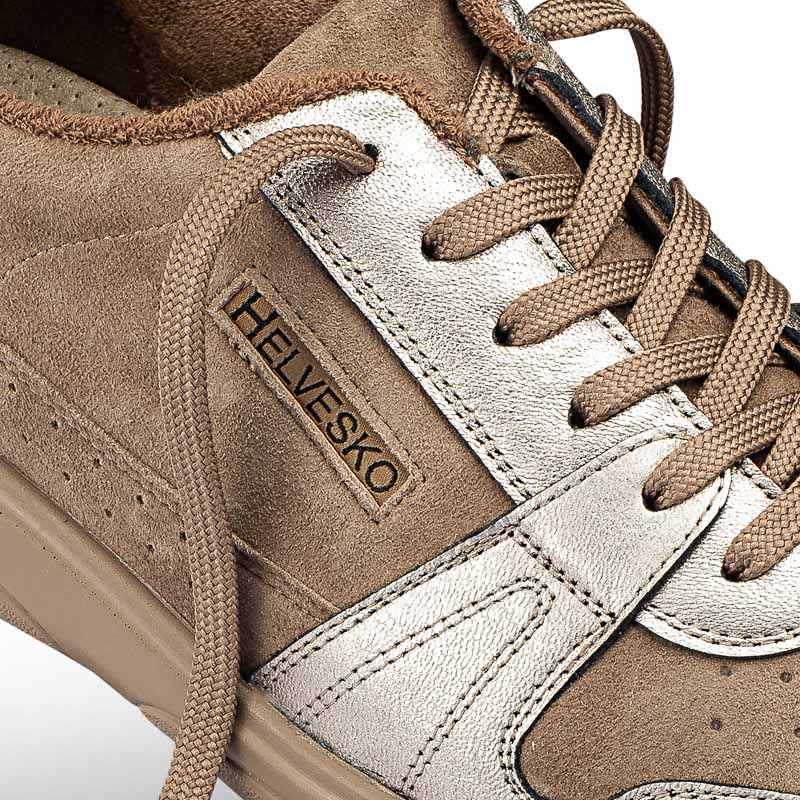 Chaussures de confort Helvesko : modle Jakina, marron Image 3