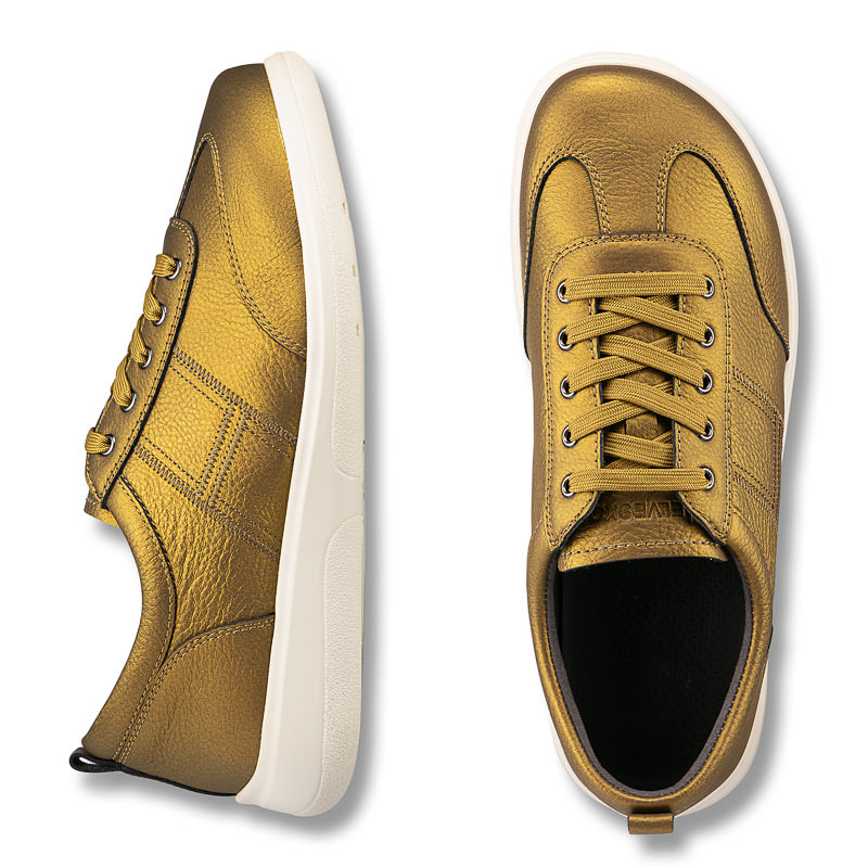 Chaussures de confort Helvesko : mod�le Rodja, coloris or Image 2