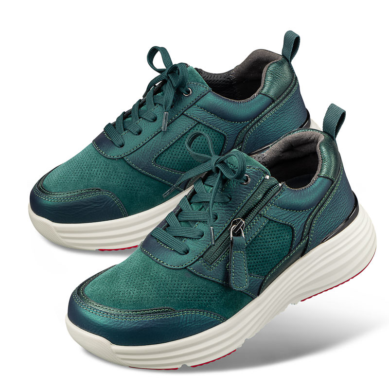 Chaussures de confort Helvesko : mod�le Glow, vert