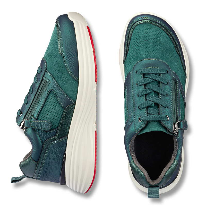 Chaussures de confort Helvesko : mod�le Glow, vert Image 2