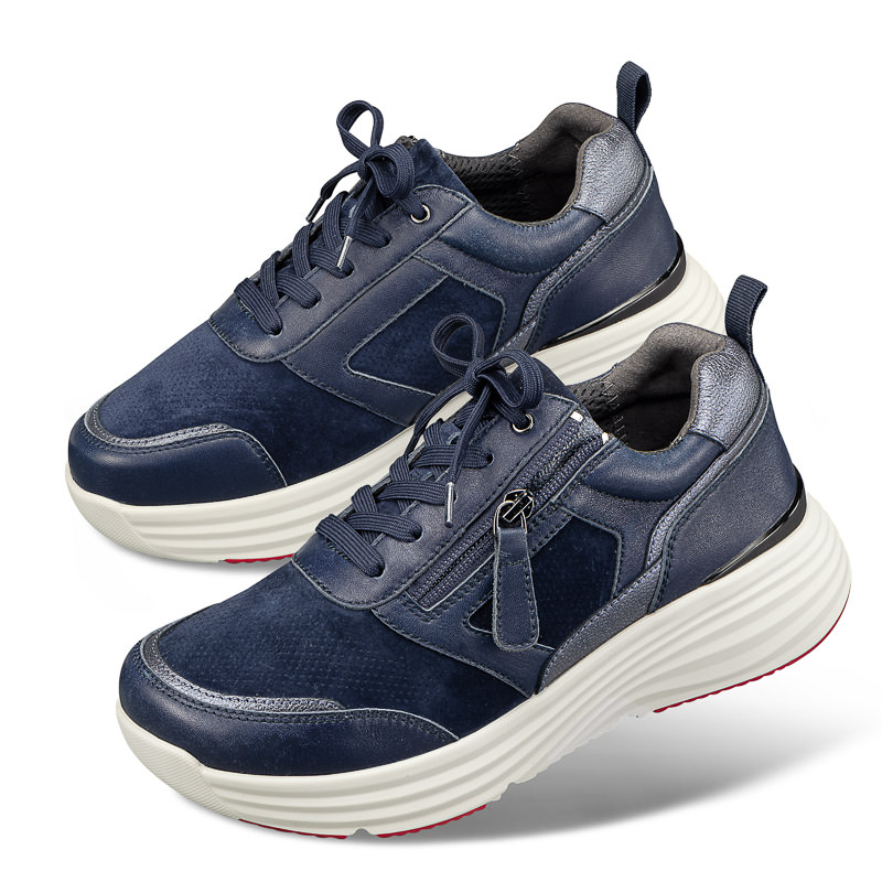 Chaussures de confort Helvesko : mod�le Glow, bleu