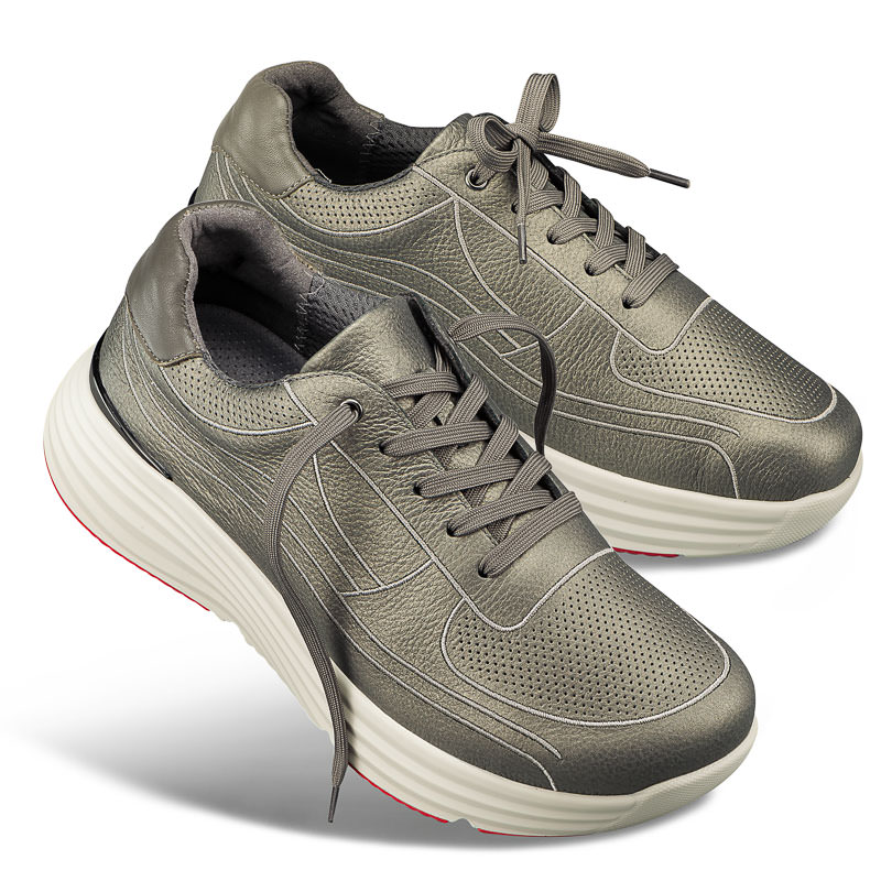 Chaussures de confort Helvesko : mod�le Rise, gris